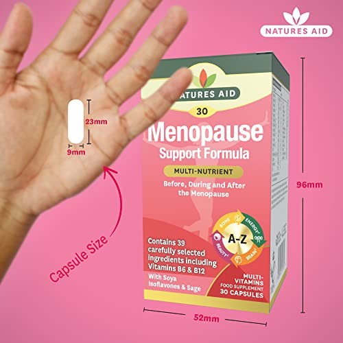 Natures Aid Menopause Support Formula 30caps - AB Mystery