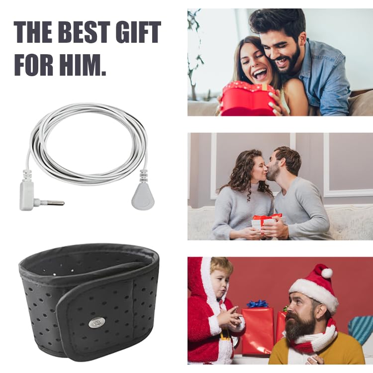 WAUZOBLE Grounding Wrist Strap, Ground Strap with 15 Ft Grounding Cord, Grounding Therapy Band - AB Mystery