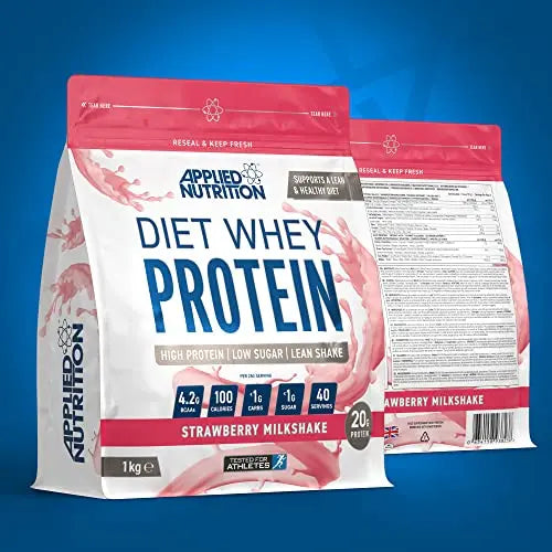 Applied Nutrition Diet Whey - High Protein Powder Supplement, Low Carb & Sugar Applied Nutrition