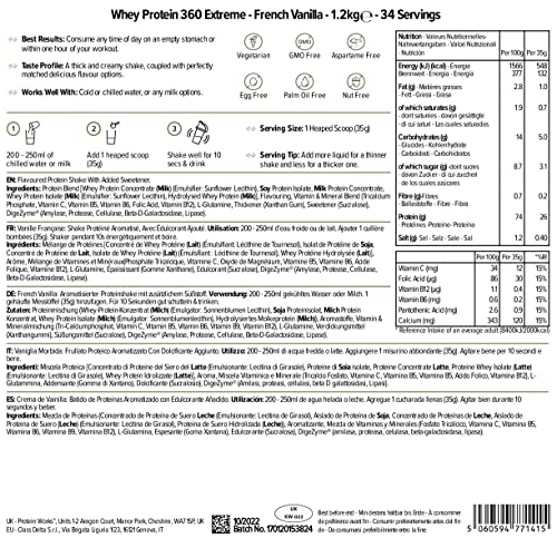 Protein Works - Whey Protein 360 Extreme | Added Vitamins | Premium Whey Shake Protein Works