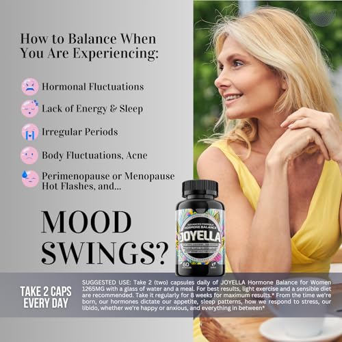 Womens Hormone Balance Supplement for Mood Swings, Hot Flashes Menopause Relief - AB Mystery