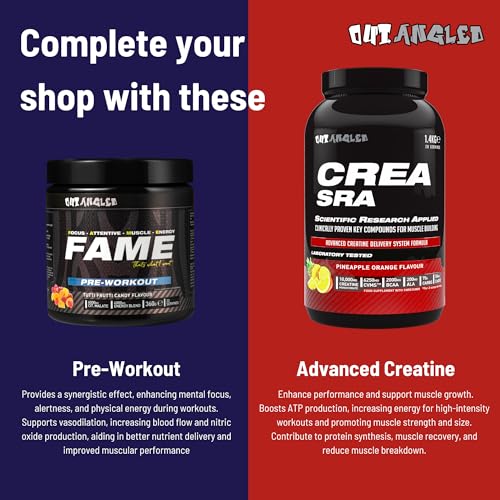 Out Angled Method Mass Gainer Powder, Tropical Banana, 6kg, 100 Scoops OUT ANGLED