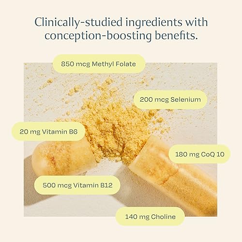 BOND Conception Boost: Fertility Supplements for Women for Ovulation, Egg Quality, and Fertility BOND