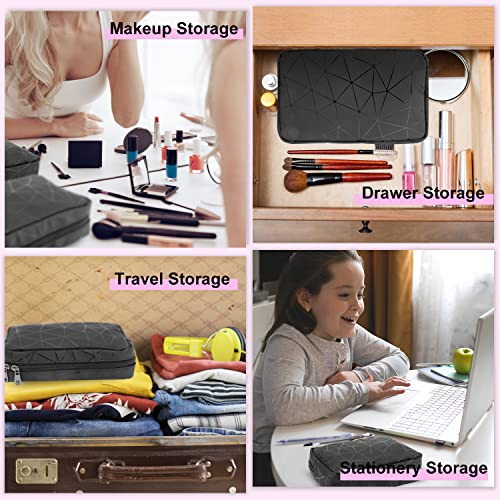 SIDESUGAR PU Leather Sanitary Napkin Storage Bag Small Make Up Bag Travel Cosmetic Bag Menstrual - AB Mystery