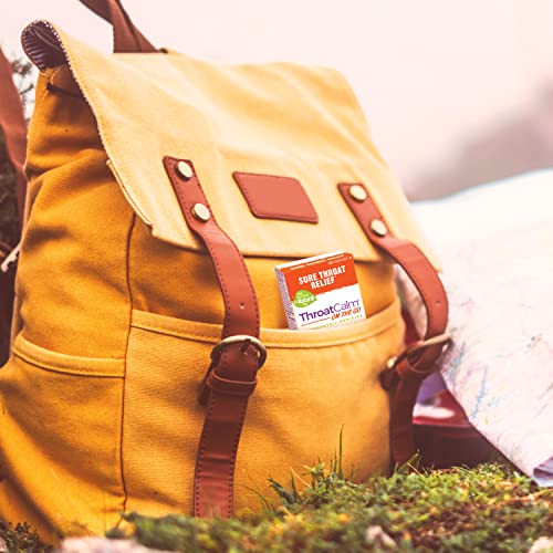 Boiron ThroatCalm On The Go for Pain Relief from Red, Dry, Scratchy, Sore Throats and Hoarseness - AB Mystery