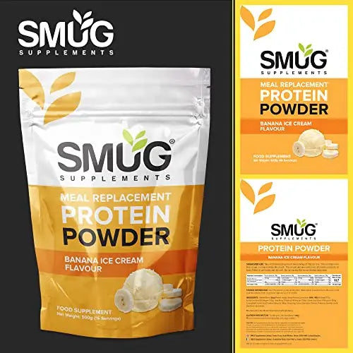 SMUG Supplements Low Calorie Protein Powder - Banana, Chocolate, Strawberry or Vanilla SMUG Supplements