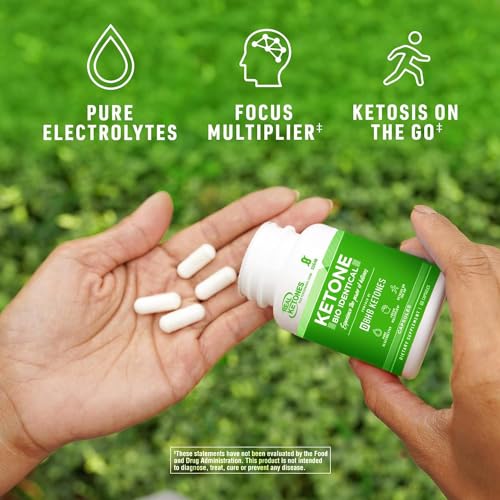 Real Ketones BHB Exogenous Ketones Keto Pills Keto Electrolytes Pills for Enhanced - AB Mystery