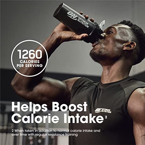 Optimum Nutrition Serious Mass Weight Gainer Protein Powder, Vitamin C, Zinc - AB Mystery