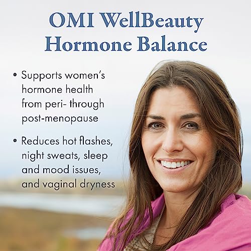 OMI WELLBEAUTY Hormone Balance for Women, Menopause Supplement, Hot Flash, Stress and Sleep Support - AB Mystery