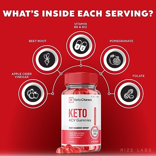 (3 Pack) Keto Chews Gummies - Keto Chews ACV Gummies for Weight Loss 525 MG