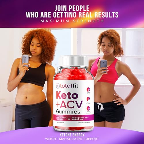 (3 Pack) Total Fit Keto ACV Gummies - Official - Keto TotalFit ACV Advanced Formula Plus