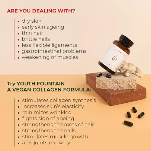 ALLKME Vegan Collagen Booster, Winner of Switzerland Prestige Award - AB Mystery