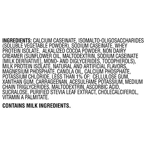 Muscle Milk ZERO, 100 Calorie Protein Powder, Chocolate, 15g Protein, 1.65 Pound - AB Mystery
