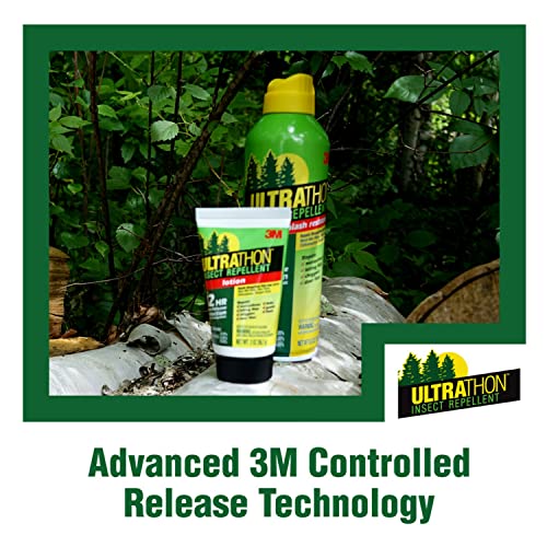 3M Ultrathon Insect Repellent Lotion, Splash and Sweat Resistant, 2 Oz - AB Mystery