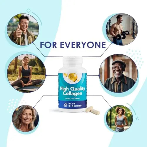 Premium 90 Marine Capsules - 530mg Natural Marine Collagen with Porcine & Bovine Collagen - AB Mystery