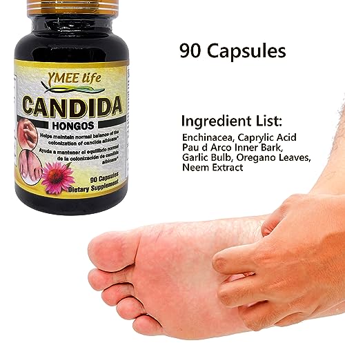 Productos El Colibri Candida Hongos 90 Capsules - AB Mystery