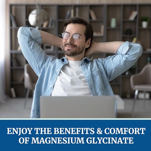 Magnesium Glycinate 500mg | Chelated Bisglycinate Complex for Muscle Relaxation - AB Mystery
