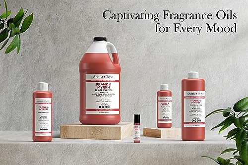 Frankincense & Myrrh 4 oz. Fragrance Oil I Perfume I Skin Oil I Scented Oil. DIY Projects Such as Candles - AB Mystery