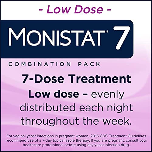Monistat 7 Day Yeast Infection Treatment for Women, 7 Miconazole Cream Applications with Disposable - AB Mystery