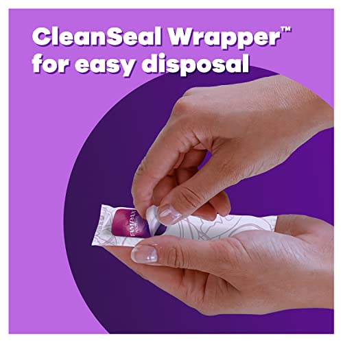 Tampax Radiant Tampons 42 R 2.7X 3/4/ 42ct, Pink and Blue - AB Mystery