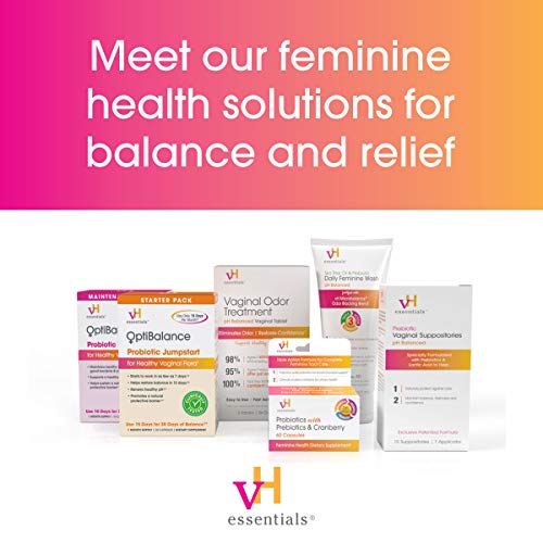 vH essentials Vitamin C Vaginal Tablet | Boric Acid Suppository Alternative | Supports Healthy pH and Eliminates - AB Mystery