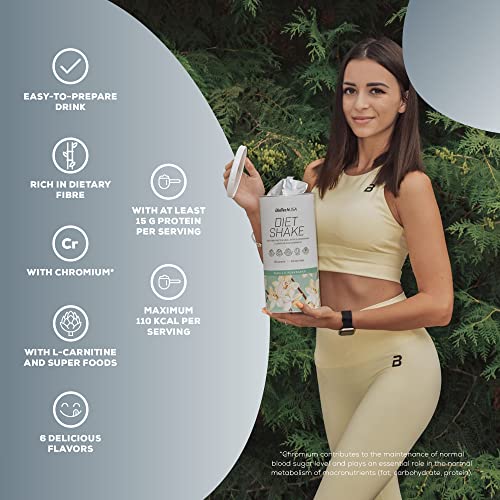BioTechUSA Diet Shake | High-Protein, Low-Fat | with Superfoods, Chromium, Glucomannan BioTechUSA