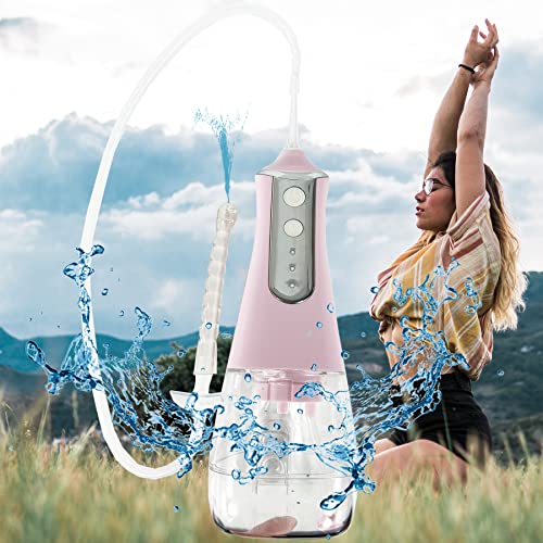 JZCXword Automatic Electric Enema Bulb with 3 Enemas Tip & 3 Mode 19.7in Silicone Tubing Anal - AB Mystery