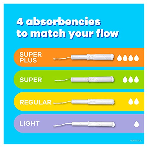 Tampax Tampons Multipack, Lite/Regular/Super Absorbency, Cardboard Applicator, Leakgaurd Skirt - AB Mystery