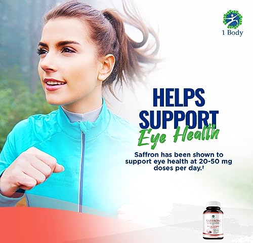 1 Body Saffron Extract 8825 – Antioxidant & Mood Support Saffron Supplement - AB Mystery