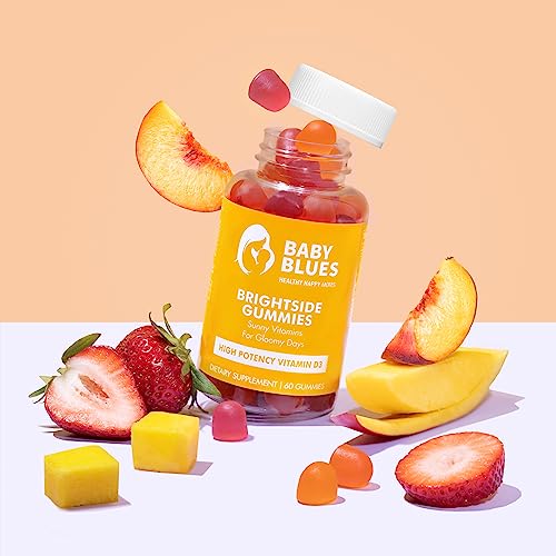 Baby Blues Brightside Gummies - Essential Vitamin D for Prenatal and Postnatal Moms Baby Blues