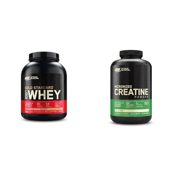 Optimum Nutrition Gold Standard 100% Whey Protein Powder, Strawberry Banana