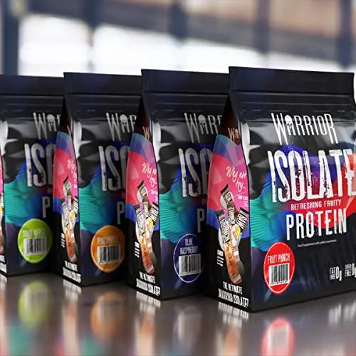 Warrior, Ultra-Pure Whey Protein Isolate 500g - Refreshing Fruit Protein - High Protein Low Carb Warrior