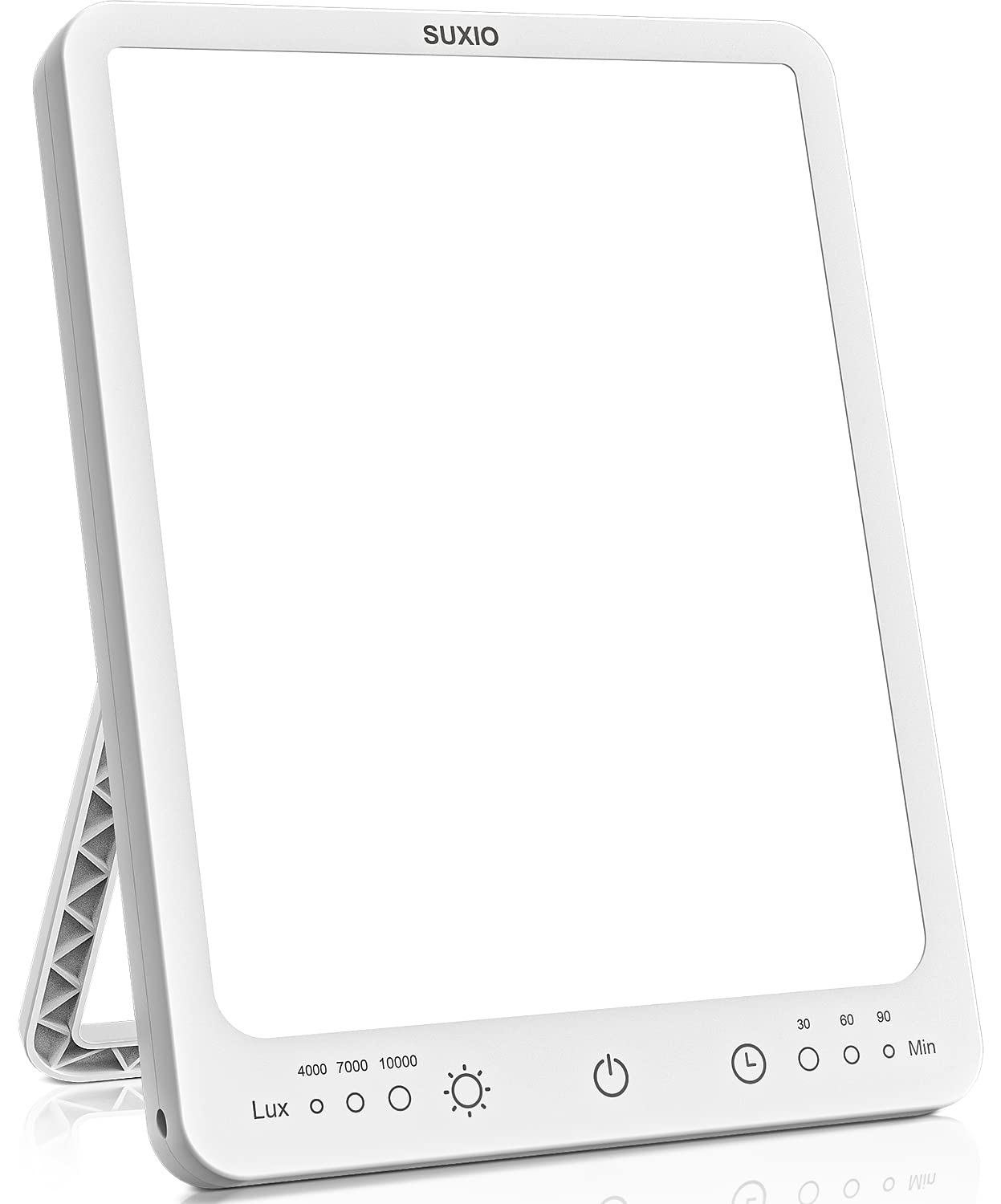 SUXIO Light Therapy Lamp - 10000 Lux Therapy Light, 3 Timing & Mode Happy Lamp