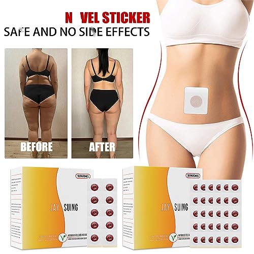 30Pcs Belly Patch, Sweatproof Patches, Toning Contouring Firming Patches, Tummy Button - AB Mystery