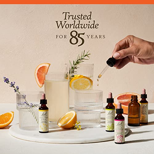 Bach Original Flower Remedies, Rock Rose for Courage (Non-Alcohol Formula), Natural Homeopathic - AB Mystery