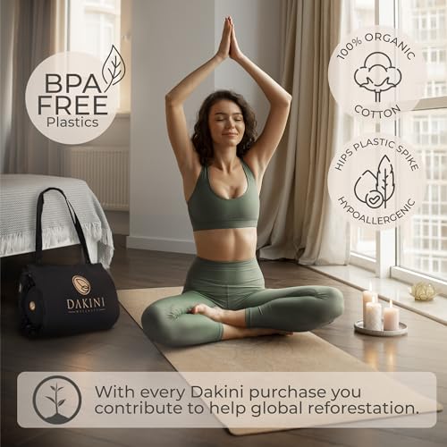 Acupressure Mat and Pillow Set with Extra Mini Accupressure Massage Mat - Organic Cotton - AB Mystery