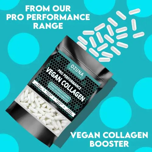 Pro Performance Vegan Collagen Complex – Vegetarian Collagen Capsules, Plant Based Collagen - AB Mystery