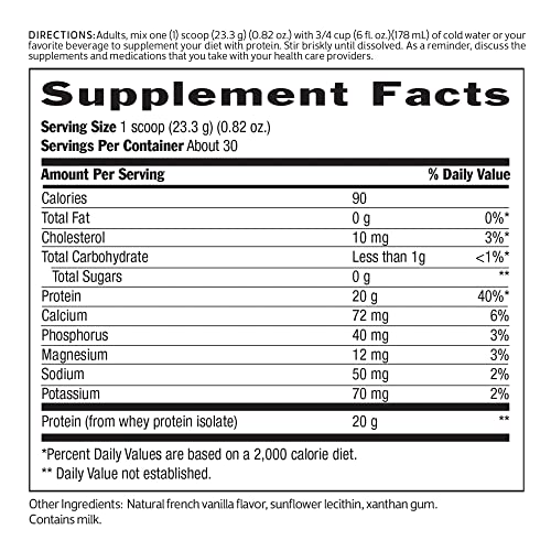 Biochem 100% Whey Sugar-Free Natural 20g, 24.6oz, Certified Vegetarian, Certified Gluten - AB Mystery