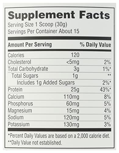 365 by Whole Foods Market, Vanilla Whey Protein Isolate, 15.9 Ounce - AB Mystery