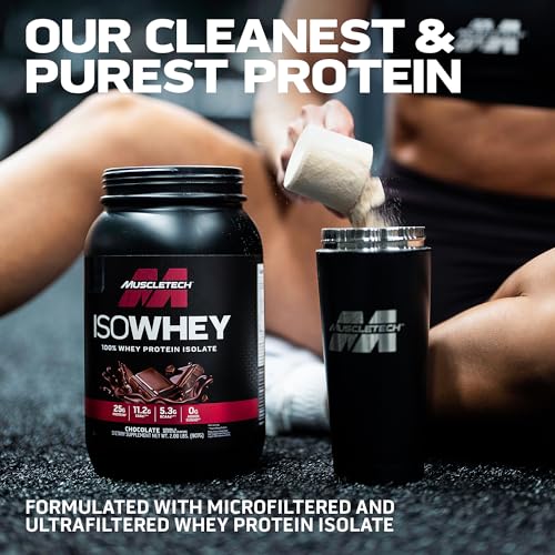 MuscleTech | IsoWhey | Whey Protein Isolate Powder| Muscle Builder for Men & Women - AB Mystery