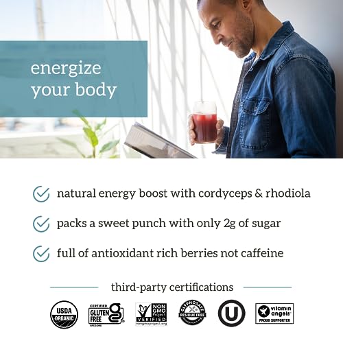 Organifi Green Juice and Red Juice Bundle - 30 Day Supply - Delicious, Refreshing Organic - AB Mystery