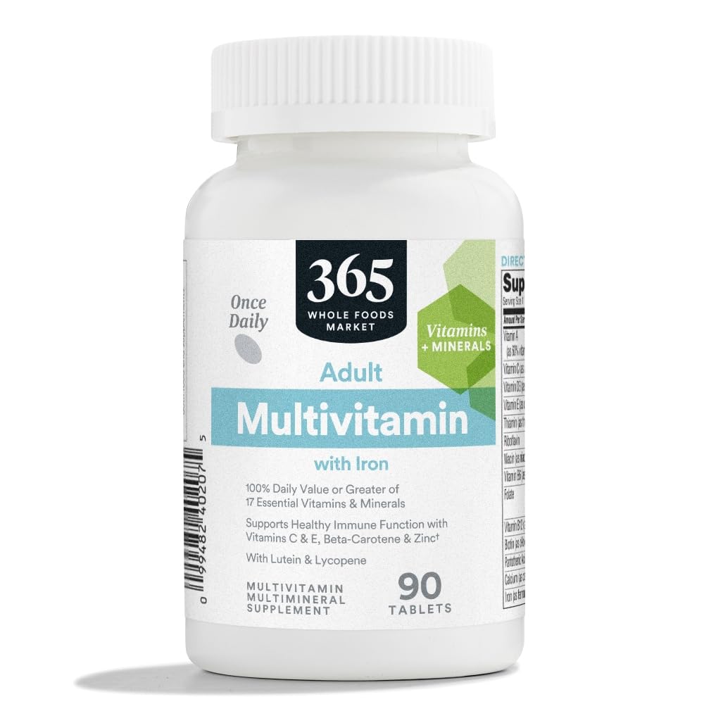 365 by Whole Foods Market, Adult Once Daily Multi, 90 CT - AB Mystery