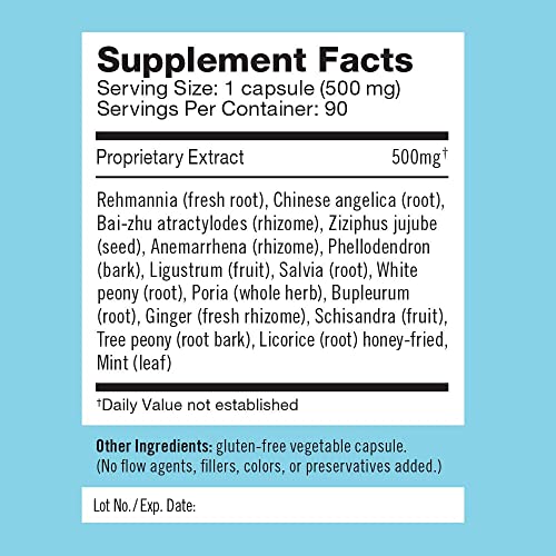 Herbalogic - Flashback Herb Capsules - Natural Relief for Menopausal Hot Flashes, Night Sweats, Sleeplessness - AB Mystery