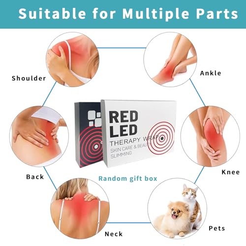 RJOYBAO Red Light Therapy Infrared Light Therapy Belt for Body,Red Light Therapy lamp - AB Mystery