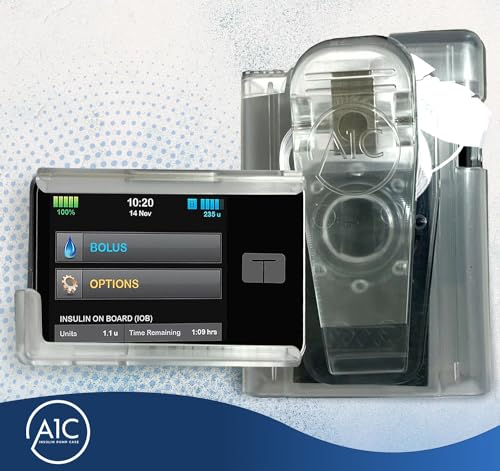 (2023-24 Model) A1C Pump Case, 360 Rotating Case for Tandem Tslim, t:Slim X2, t:Slim G4