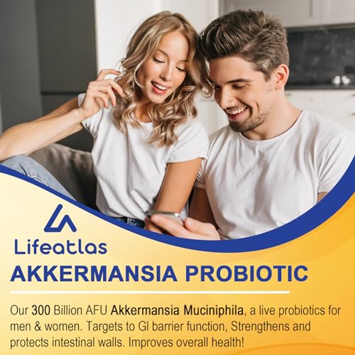 300 Billion AFU Akkermansia Muciniphila - Live Akkermansia Probiotics for Women & Men - AB Mystery