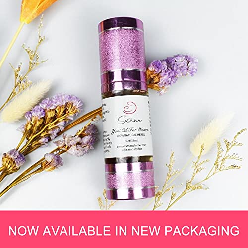 SASÁNA All Natural Feminine Spray - Effective Relief from Dryness, BV, Itch - 100% Organic Yoni Oil - AB Mystery