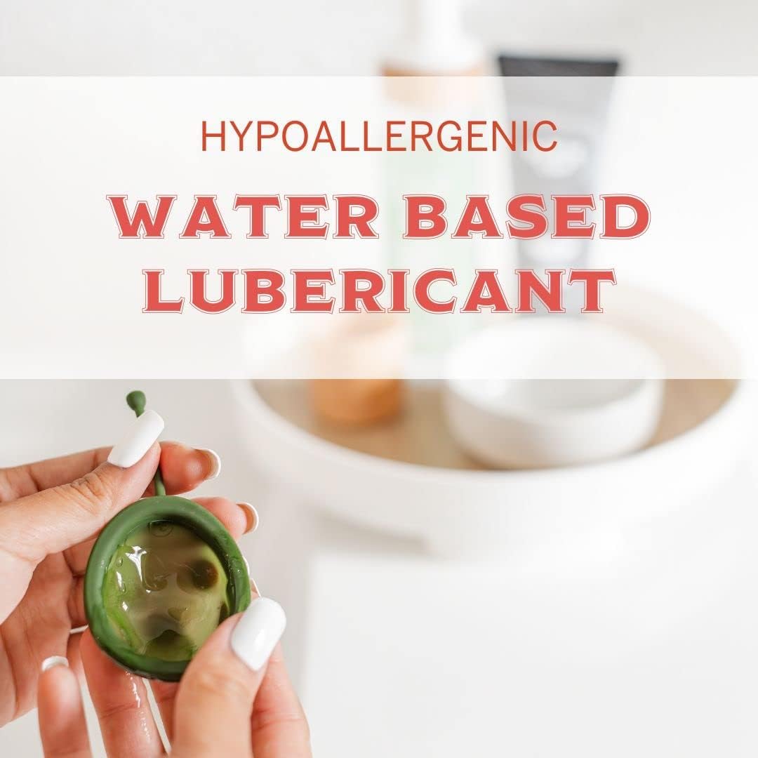 Pixie Menstrual Cup Lube - Make it Easy to Insert Your Period Cups - All Natural Water Based Lubricant - AB Mystery