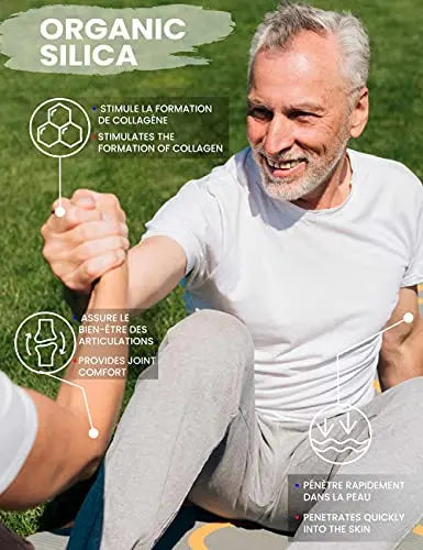 SILICIUM G5 Gel | Transdermal Silica Supplement for Skin Application and Dermal Absorption - AB Mystery